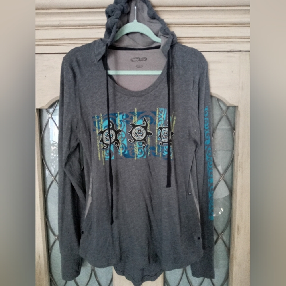 Hawaii turtle paint great sweat shirt by CRAZY SHIRTS 2021